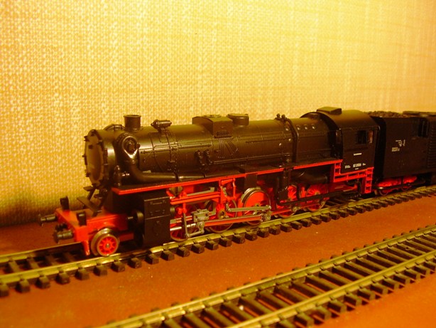 Modelová železnice  BR52