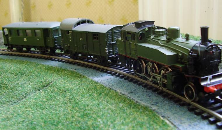 Modelová železnice - BR 91